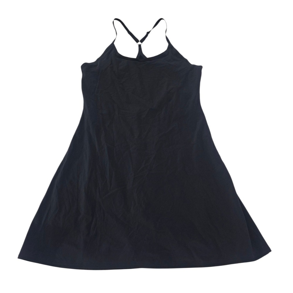 Outdoor Voices Black Exercise Dress Medium Adjustable Straps Activewear